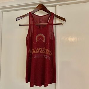 “Mountain Mama” Graphic LOL Vintage Tank